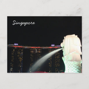 Carte postale de Sentosa Marina Bay Singapour