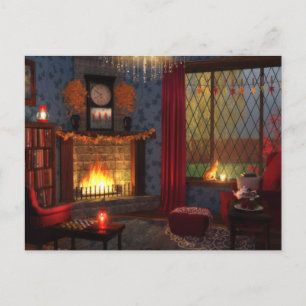 Carte postale de sérénité d'automne