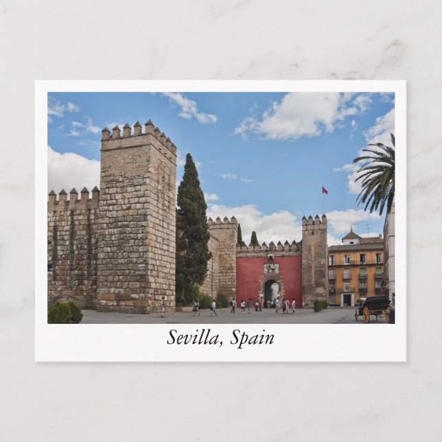 Carte postale de Sevilla, Espagne (Devant)