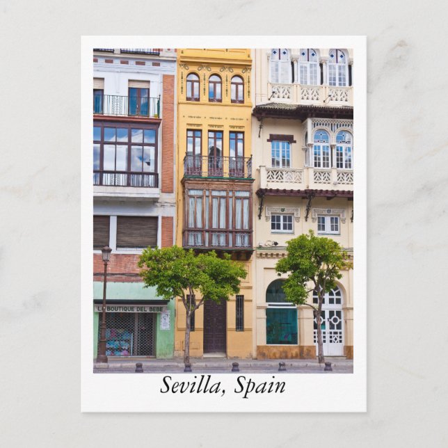 Carte postale de Sevilla, Espagne (Devant)