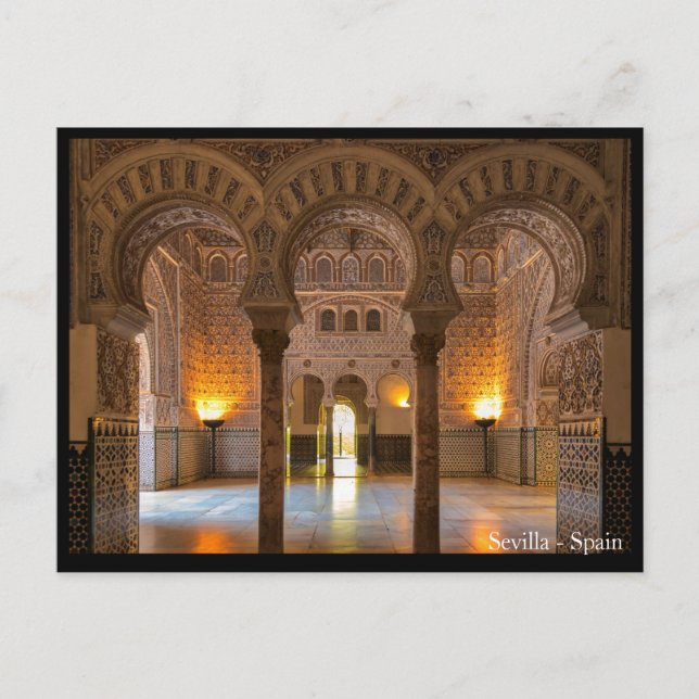 Carte postale de Séville, Espagne (Devant)