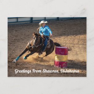 Carte postale de Shawnee, Oklahoma