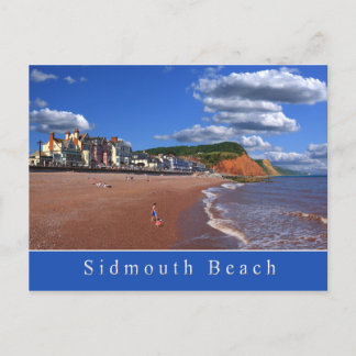 Carte postale de Sidmouth Beach