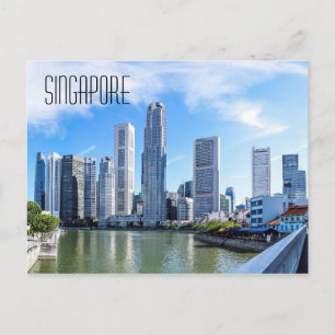 Carte postale de Singapour