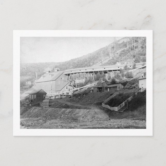 Carte Postale De Smet Gold Stamp Mill dans Central City (Devant)