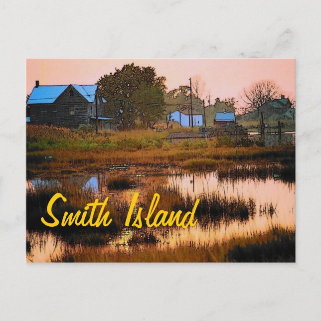 Carte postale de Smith Island (Devant)
