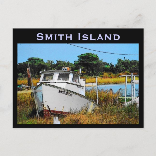 Carte postale de Smith Island (Devant)