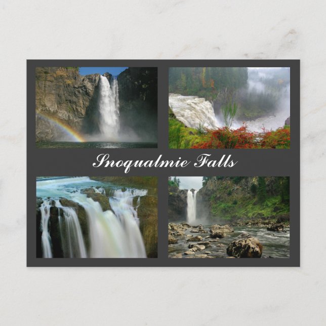 Carte postale de Snoqualmie Falls (Devant)