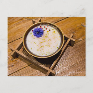 Carte postale de soupe salée