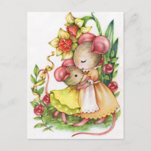 Carte postale de souris souris souris de souris de (Devant)