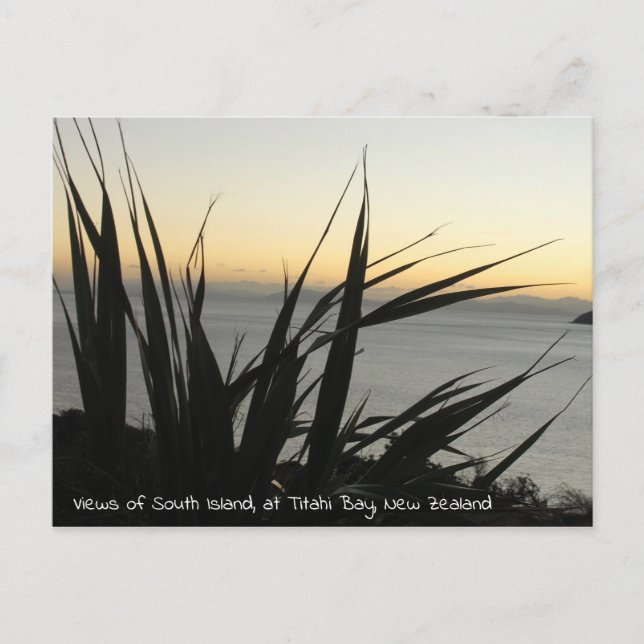 Carte postale de South Island (Devant)