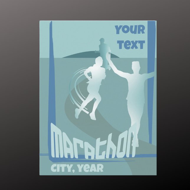 Carte postale de souvenirs de salutations de cours (Créateur téléchargé)