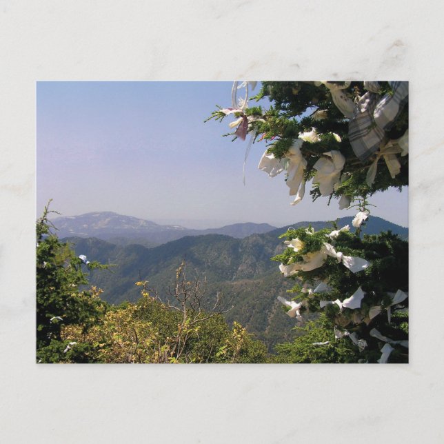 Carte postale de St Mary's Trône Troodos Mountains (Devant)