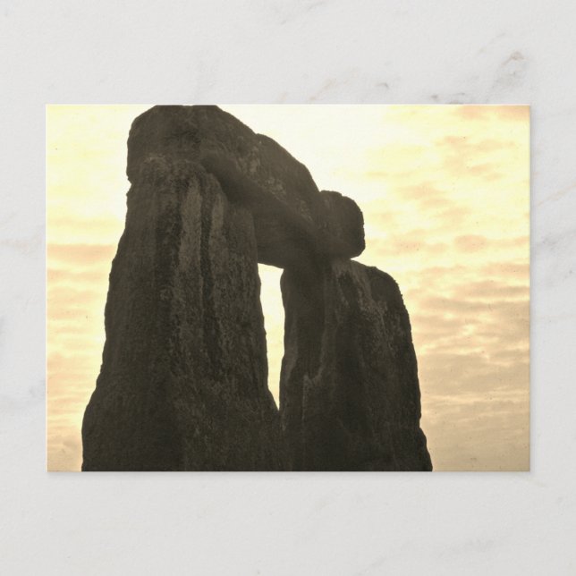 Carte postale de Stonehenge (Devant)