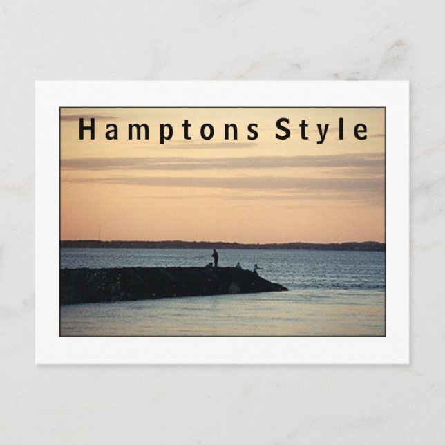 Carte postale de style Hamptons (Devant)