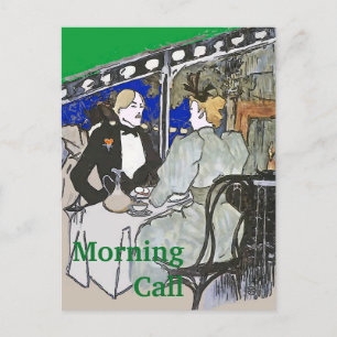 Carte postale de style vintage Cafe Du Monde