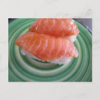 Carte postale de sushi
