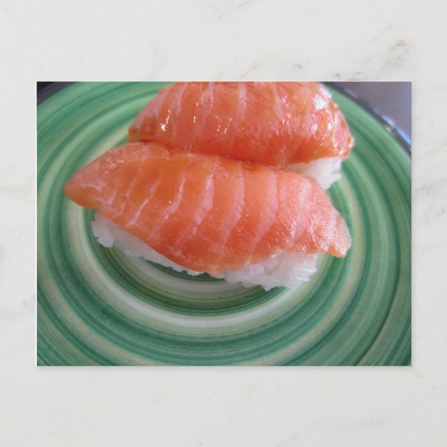 Carte postale de sushi (Devant)