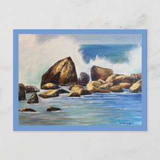 Carte postale de tempête