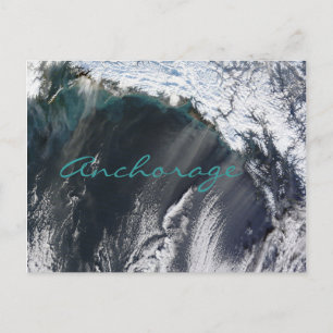 Carte postale de tempête de poussière à Anchorage 