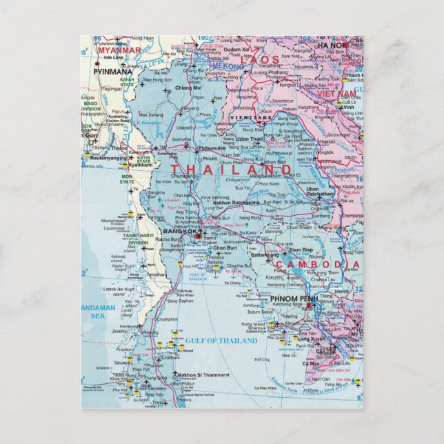 Carte postale de Thaïlande (Devant)