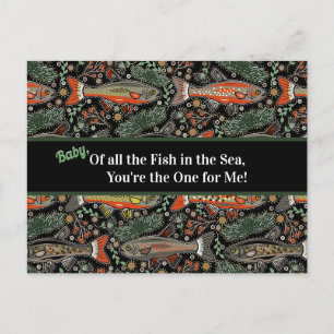 Carte Postale De tous les poissons de la mer, tu es celui qui me