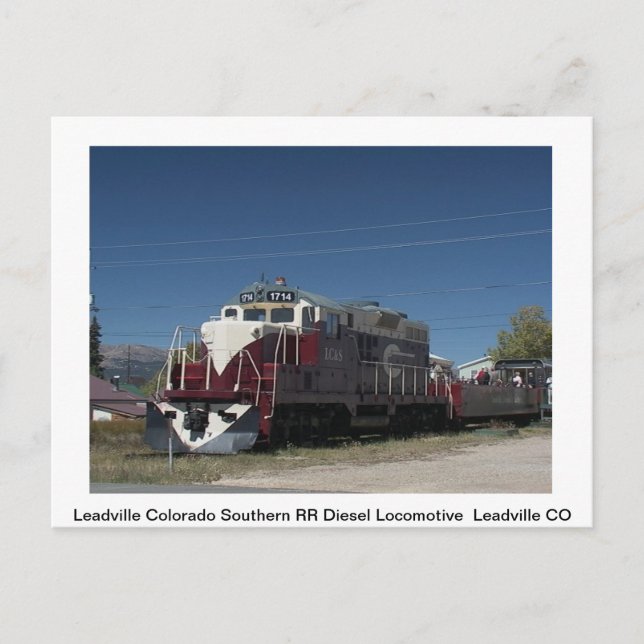 Carte postale de trains (Devant)