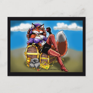 Carte postale de trésor