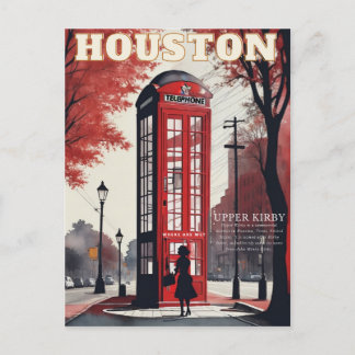 Carte postale de Upper Kirby, Houston, Texas