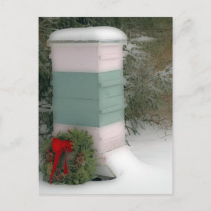 Carte postale de vacances d'apiculteur