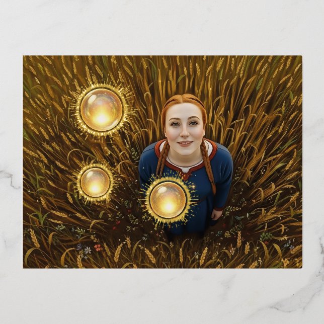 Carte Postale De Vacances En Aluminium 12th Century Light Orb (Recto)