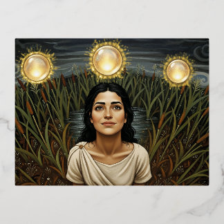 Carte Postale De Vacances En Aluminium 6th Century Light Orb