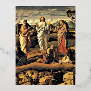 Carte Postale De Vacances En Aluminium Bellini : Transfiguration du Christ