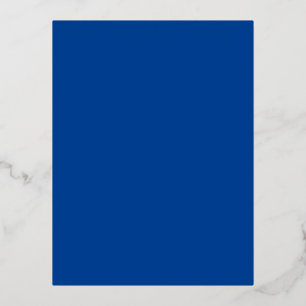 Carte Postale De Vacances En Aluminium Bleu profond #004095, Bleu Cool