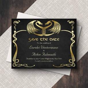 Carte Postale De Vacances En Aluminium Carte de sauvegarde de mariage de dragon de fantai