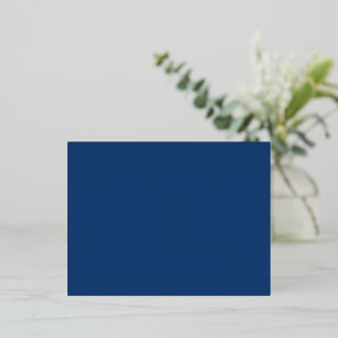 Carte Postale De Vacances En Aluminium Créez votre propre bleu foncé