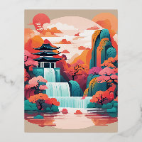 Dans le style traditionnel chinois méticulouspain