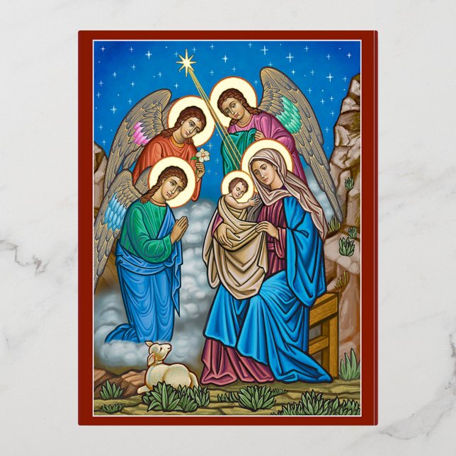 Carte Postale De Vacances En Aluminium Et les Anges étaient stupéfaits (Recto)