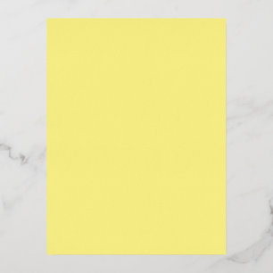 Carte Postale De Vacances En Aluminium Jaune clair #FFF888, Marzipan
