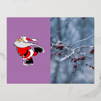 Carte Postale De Vacances En Aluminium Joyeux Noël