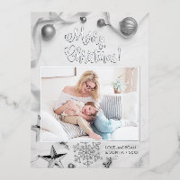 Joyeux Noël Argent, Photo, Message