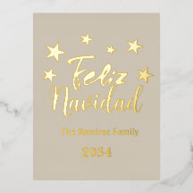 Joyeux Noël Espagnol Moderne Noël Famille
