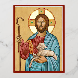 Carte Postale De Vacances En Aluminium Le bon berger