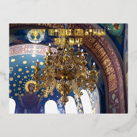 Noël orthodoxe.La décoration soignée