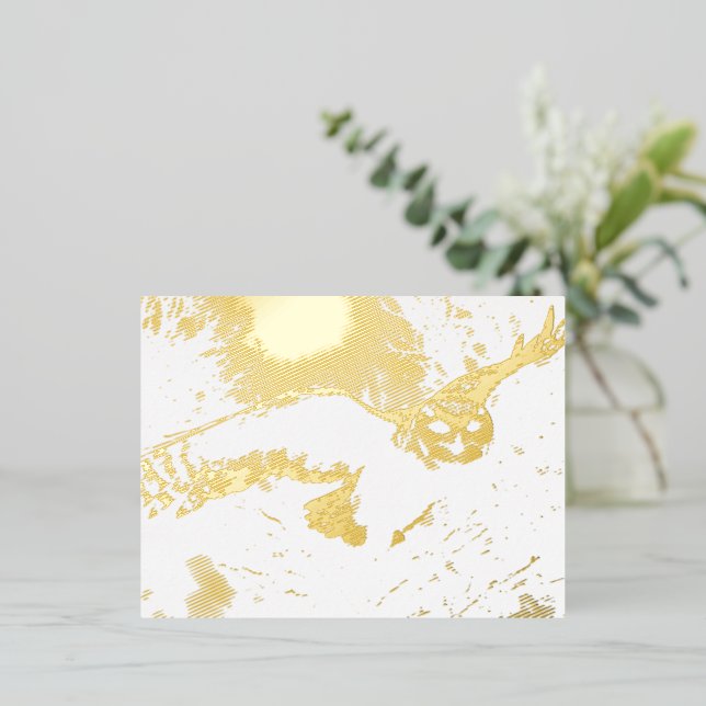 Carte Postale De Vacances En Aluminium Owl (Debout devant)