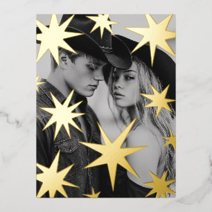 Carte Postale De Vacances En Aluminium Que vos jours soient des étoiles joyeuses et brill