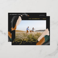 Terre cuite noire moderne minime aquarelle photo