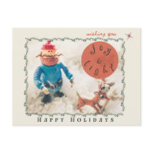Carte postale de vacances Rudolph & Friends (retou