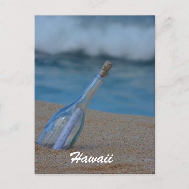 Carte postale de vacances tropicales (Devant)