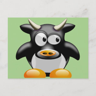 carte postale de vache moy